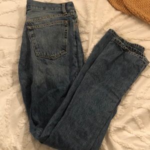 Topshop Dad Jeans Size 25W 32L